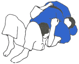 Kuzure-Kami-Shiho-Gatame